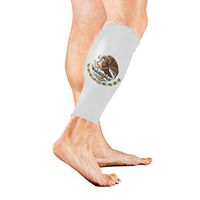 Anyangquji Mexico Flag Sports Calf Compression Sleeve Strong Calf Support for Runners(1 Pair)