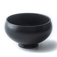 Home big wrist Bowl High Bowl Salad Bowl Ceramic Salad Bowl Fruit Bowl Shaped Bowl Dessert Bowl Perfect Gift Decorative hotel retro soup bowl