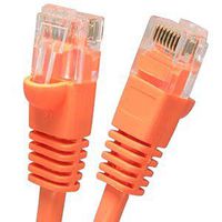 15Ft Cat.5e Molded Snagless Patch Cable Orange