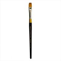 KingArt Original Gold 9300 Series 9300-4, Premium Artist Brush, Golden TAKLON Shader-Size: 4, 4
