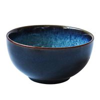 AXZHYX Bowl Rice Bowl Grain Bowl Japanese Ramen Bowl Ceramic Fruit Salad Bowl Ice Cream Dessert Bowl Household Instant Noodle Bowl Hotel Tableware Home Noodles Boiled Fish Soup Bowl