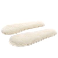 rismart Unisex Kids Winter Warm Comfortable Wool Insole(White,US1)
