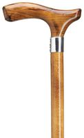 Ladies Fritz Cane Scorched Shaft, Scorched Handle  -Affordable Gift! Item #DHAR-9016209