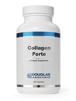 Douglas Laboratories - Collagen Forte Capsules - Vitamin C, L-Lysine, and L-Proline to Support Healthy Collagen Synthesis - 300 Capsules