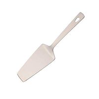 Cake Server, BuyGo Pie Server Stainless Steel Pizza Spatula with Mirror Polish, 10.31 inches Long, Silver
