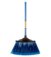 Broom Lg Sweeper with Wood Handle 4 Assorted, Case of 12