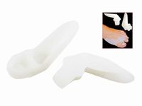 1 Pair Silicone Foot Hallux Valgus Symptom Alleviate Toe Separator Pad