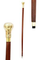 Brass Nautical Walking Stick Style Beautiful Walking Wooden Cane Men Strong Sturdy Wood Walking Stick