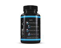 Testosterone Booster Dietary Supplement By Virilax – 60 Caplets W/ Horney Goat Weed, Tongkat Ali Extract & FlowViv Max-Test Blend – Enhances Muscle Mass & Libido & Improves Stamina & Performance