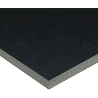 Pack of (2) 24x36 3/16" Black Foam Core
