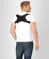 BeFit24® Posture Corrector for Men - Back Straightener & Shoulder Support Brace - Slouch and Hunchback Prevention - Neck and Clavicle Pain Relief [ Black ]