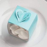 Efavormart Turquoise Box Wraps for Wedding Event Birthday Party Bridal Shower Anniversary Favor Decor Box Wraps -100pc