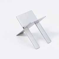 1 PC Home Stainless Foldable Ashtray Showing Cigarette Cigar Stand Holder Tools