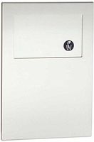 Bobrick 35303 TrimLineSeries Stainless Steel Recessed Sanitary Napkin Disposal, Satin Finish, 1.2 Gallon Capacity, 13" Width x 18-15/16" Height x 3-5/8" Depth