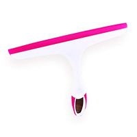 Snorda Soft Household Bathroom Shower Squeegee Brush Wiper for Doors Window Mirror Car Glass Cleaning Tool