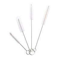 Naladoo 4 Pcs/Set Multi-Functional Tools Brush Spray Brush Kettle Bottles Test Tube Pink