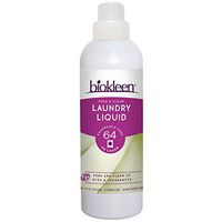Biokleen Laundry Detergent Liquid, Concentrated, Eco-Friendly, Non-Toxic, Plant-Based, No Artificial Fragrance or Preservatives, 32 Fl Oz (Pack of 6)