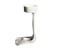 Drop-Foot Brace, Polypropylene, Right, Large