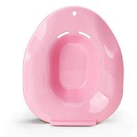 YAOBAO Sitz Baths,Personal Washing Bidet Bowl, Portable Bidet for Standard Toilet,Patients Hemorrhoidal Relief, Pregnant Women and Sedentary Worker,Pink