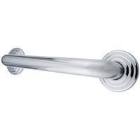 Kingston Brass DR314241 Designer Trimscape Restoration Decor 24-Inch Grab Bar with 1.25-Inch Outer Diameter, Polished Chrome
