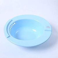 Free Toilet, Wash Butt Bidet, Female Pregnant Women Special Toilet Bowl, Men and Women Hemorrhoids Postoperative Care Basin,Blue