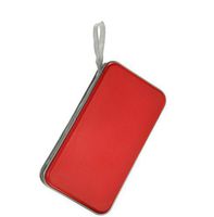 fatcolo® CD Storage Holder Bag of Plastic 80 Disc CD DVD Holder Storage Cover Case Organizer Wallet Bag Album (red)