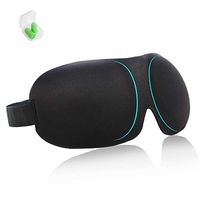 Shineycous Sleep Mask Travel Eye Mask for Sleeping,3D Contoured Eye Cover,Lightweight and Comfortable Night Blindfold Eyeshade for Men and Women