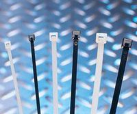 Cable Ties 4" 18lb Black, 100 Pcs