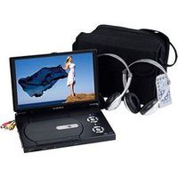 Audiovox D1917PK  9-Inch Widescreen Portable DVD/CD/MP3 Player with Car Kit (Black)
