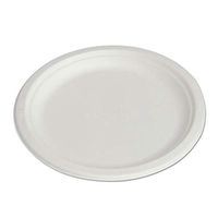 Renewable/Compostable Sugarcane Plates Convenience Pack, 9", 50/pk, 10 Pk/Ct