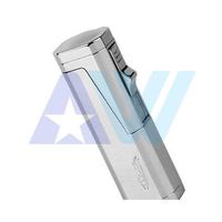 Vector Urbano High Polish Chrome Triple Torch Cigar Lighter