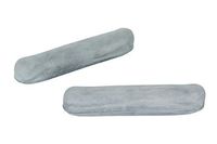 Essential Medical Supply Soft Gray Replacement Arm Pads for Crutches
