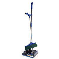 WDX- Broom combination household living room sweeping floor cleaning kitchen cleaning tools broom 簸箕 set combination thickening broom soft hair non-stick hair artifact Household (Color : A)