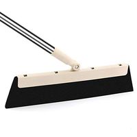 Broom Home Multi-function Plastic Broom Easy To Clean Glass Wiper 180 Degree Rotation Non-stick Hair Cleaning Brush White