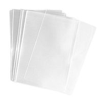 OkieOkie Cellophane Bags Good for Bakery Candle Soap Cookie(Flat 100 Pcs 3 X 5 (O) Clear Flat Cello/Cellophane Bag)