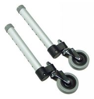 Lumex 3" Swivel Walker Wheels, 2EA/PR by GF Health