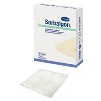 Calcium Alginate Dressing, Latex-Free, Sterile, Individually Sealed, 4" x 4", Box Of 10