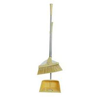 Kylin Express Durable Removable Broom and Dustpan Standing Upright Grips Sweep Set with Long Handle, C8
