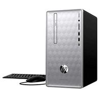 Latest_HP_Premium_Pavilion Desktop PC, 8th Gen Intel Core i5, 8GB Memory, 1TB Hard Drive/128GB Solid State Drive, DVD R/W, WiFi + Bluetooth 4.2, SD Card Reader, Windows 10_Keyboard and Mouse