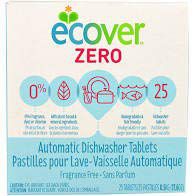 Ecover Automatic Dishwashing Tablets Zero, 25 Count, 17.6 Ounce 2-Pack