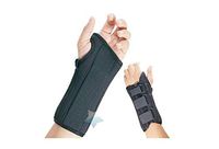 Fla 22-460SMBLK Pro Lite Wrist Splint With Abducted Thumb for Right44; Black44; Small