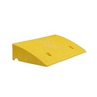 Non-Slip Car Triangle Pad, 7cm-13cm Light Pressure Curb Ramp, Easy Uphill Garage Car Wash Door Sill Ramp (Size: 50 27 13cm) (Color : Yellow, Size : 502713CM)