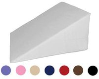 7", 10", 12"-inch Foam Bed Wedge White Zippered Cover / Pillow Replacement Cover ONLY (For 10" Bed Wedge)