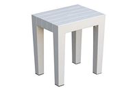 DesignByIntent Indestructible Shower Stool in White (2 Pack)