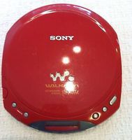Sony D-E220 Red ESPMAX CD-Walkman Personal CD Player Red Color ESP MAX