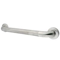 Kingston Brass GB1416CT Designer Trimscape Concealed Flange Textured ADA 16-Inch Grab Bar with 1.25-Inch Outer Diameter, Stainless Steel