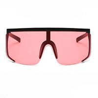 NEWHE Colorful Multifunctional Safety Glasses | Protective Glasses with Dustproof Windproof Water Eyewear Protection for Adult Chemistry Medical Virus Outdoor (Pink)
