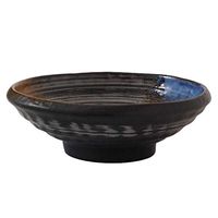 AXZHYX Bowl Ceramic Bowl Fruit Salad Tray Diet Utensils Dishware Tableware 22x7.3cm Hotel Tableware Home Noodles Boiled Fish Soup Bowl