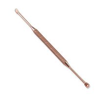 1Pc Stainless Steel Double Head Spiral Ear Spoon Ear Cleaner Ear Cerumen Picking Tool Rose Gold