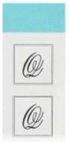 MONOGRAM SEALS - Q - 30 Count